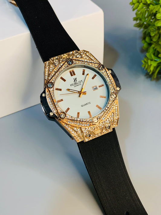 Hublot New Edition! Daimond Dial Watch for Men's